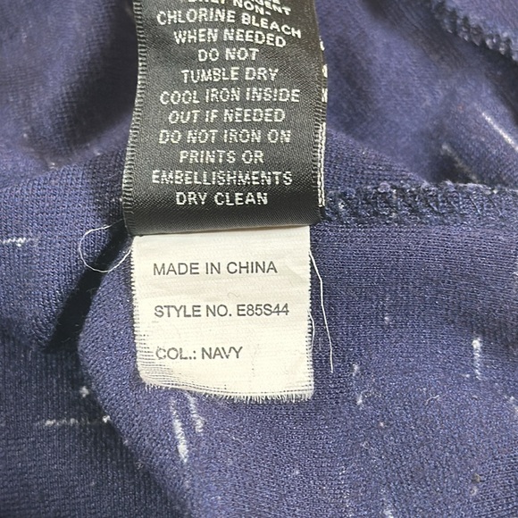 PRPS Sweatshirt Mens Navy Blue Pullover Long Sleeve Crewneck - Picture 7 of 10